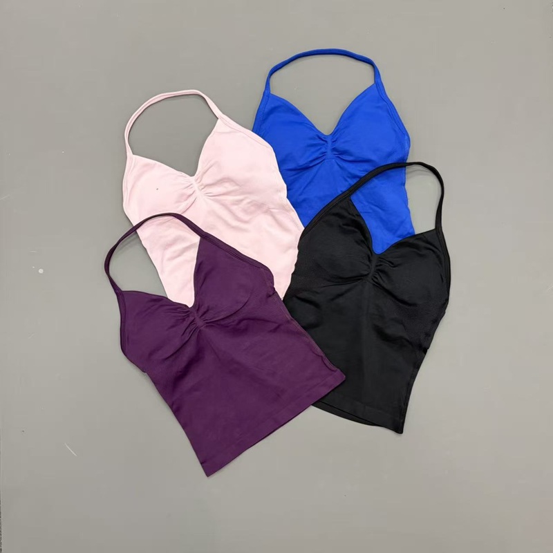 قميص رياضي نسائي بدون خياطة بح - مراجعة Sports Bra High Impact وسعره