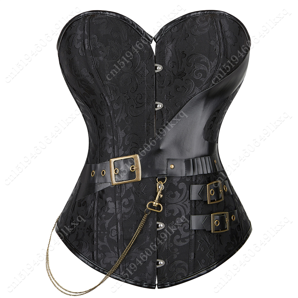 أعلى شدادة جاكار سوداء للنساء  - مراجعة Corset Waist Cinch وسعره